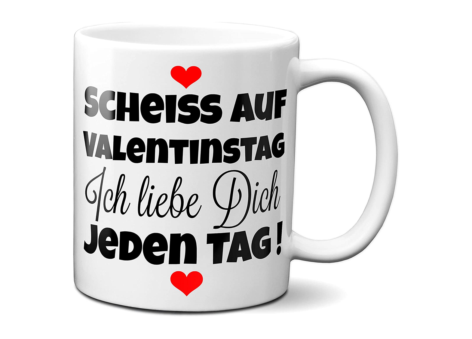 Kaffeebecher mit liebevollem Spruch GOGESCHENKE